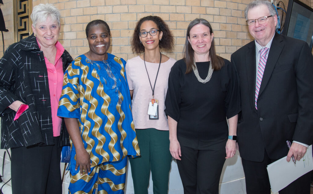 MRC Commissioner Toni Wolfe, Mary Otiato , Gabby Lawrence- Soto, Sadie Simone, Steve Higgins 