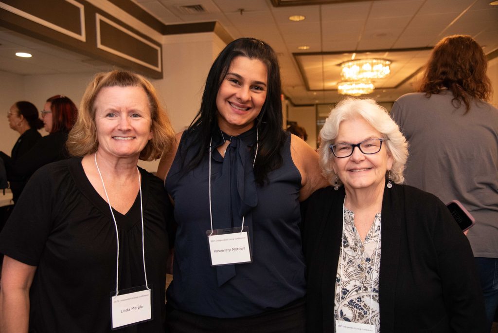 three women