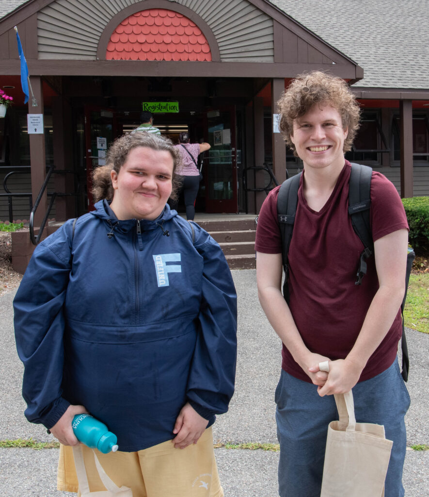 Ian and friend from MWCIL